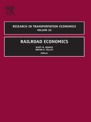cover image of Railroad Economics